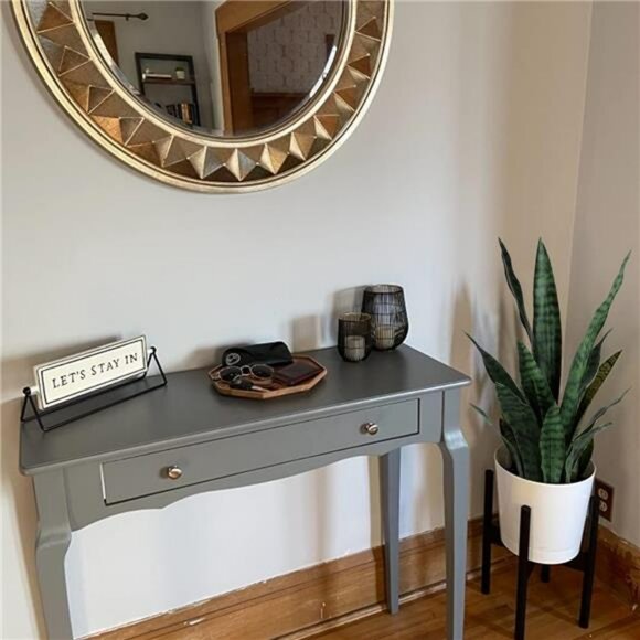 Artificial snake plant 22 inch tall potted fake sansevieria agave home office de - Picture 4 of 7